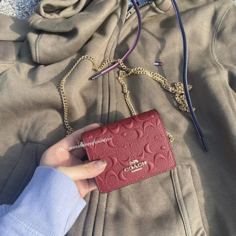 Coach_Mini_Sling_Bag_With_OG_Box_&_Dust_Bag_(Red-831)