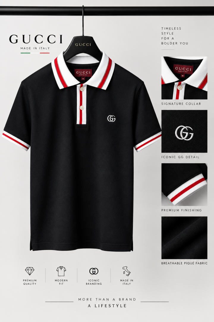 Gucci Premium Polo T-Shirt 2364