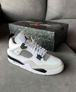 Air Jordan Retro 4 Military Black For Mens Semi UA