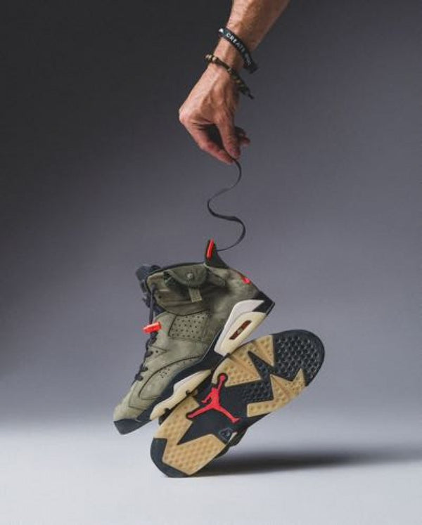 Air Jordan Retro 6 Travis Scott Olive