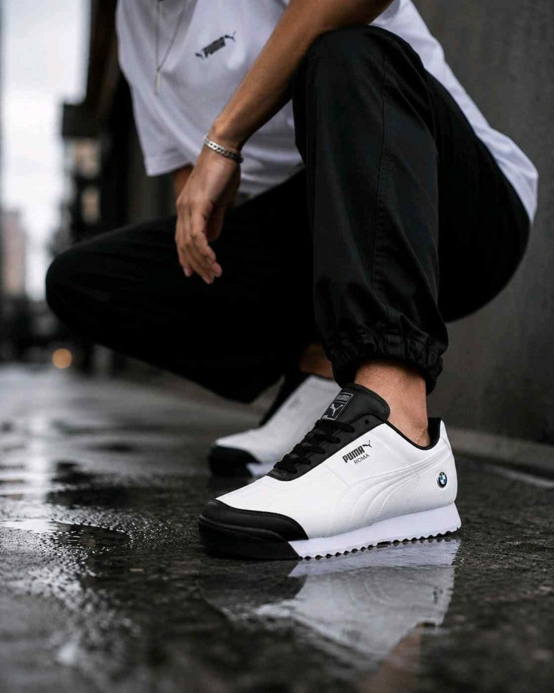 Puma Roma BMW White Black 2609