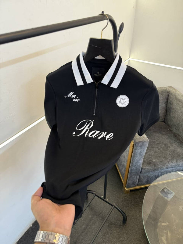 Rarerabbit classic imported polo tshirt black sale