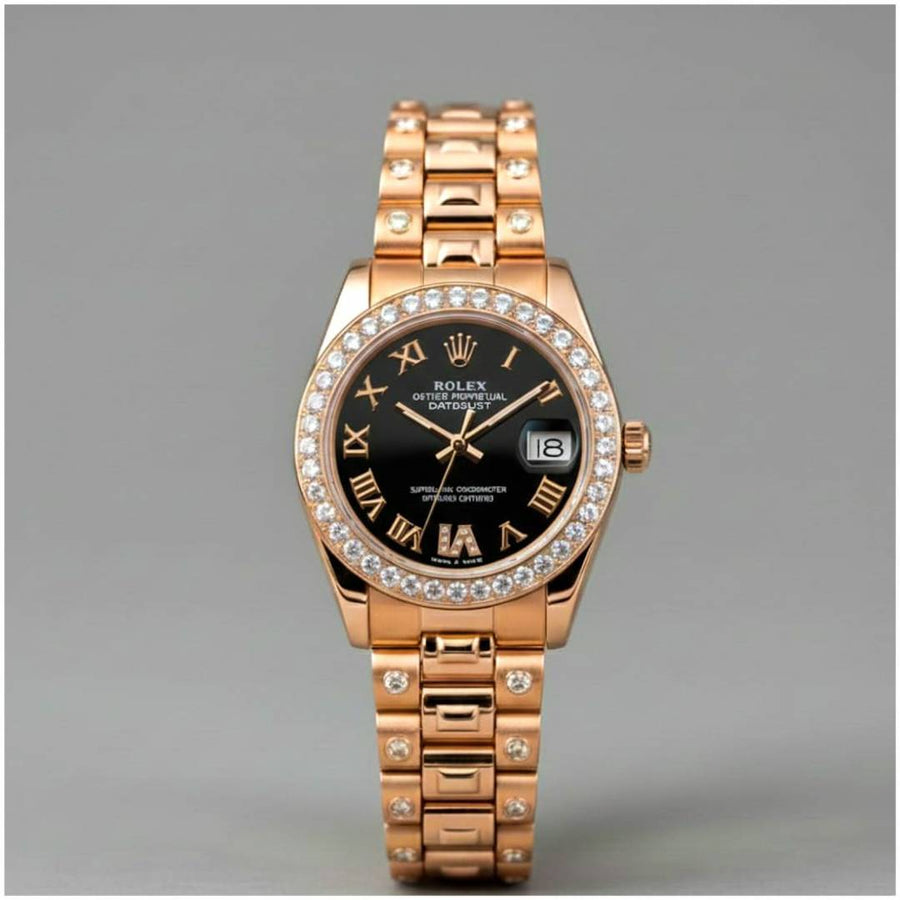 Rolex Oyester Perpetual Date Just Copper-Black
