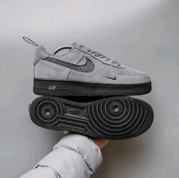 Nike AirForce 1 Low Reflective Swoosh Cool Grey
