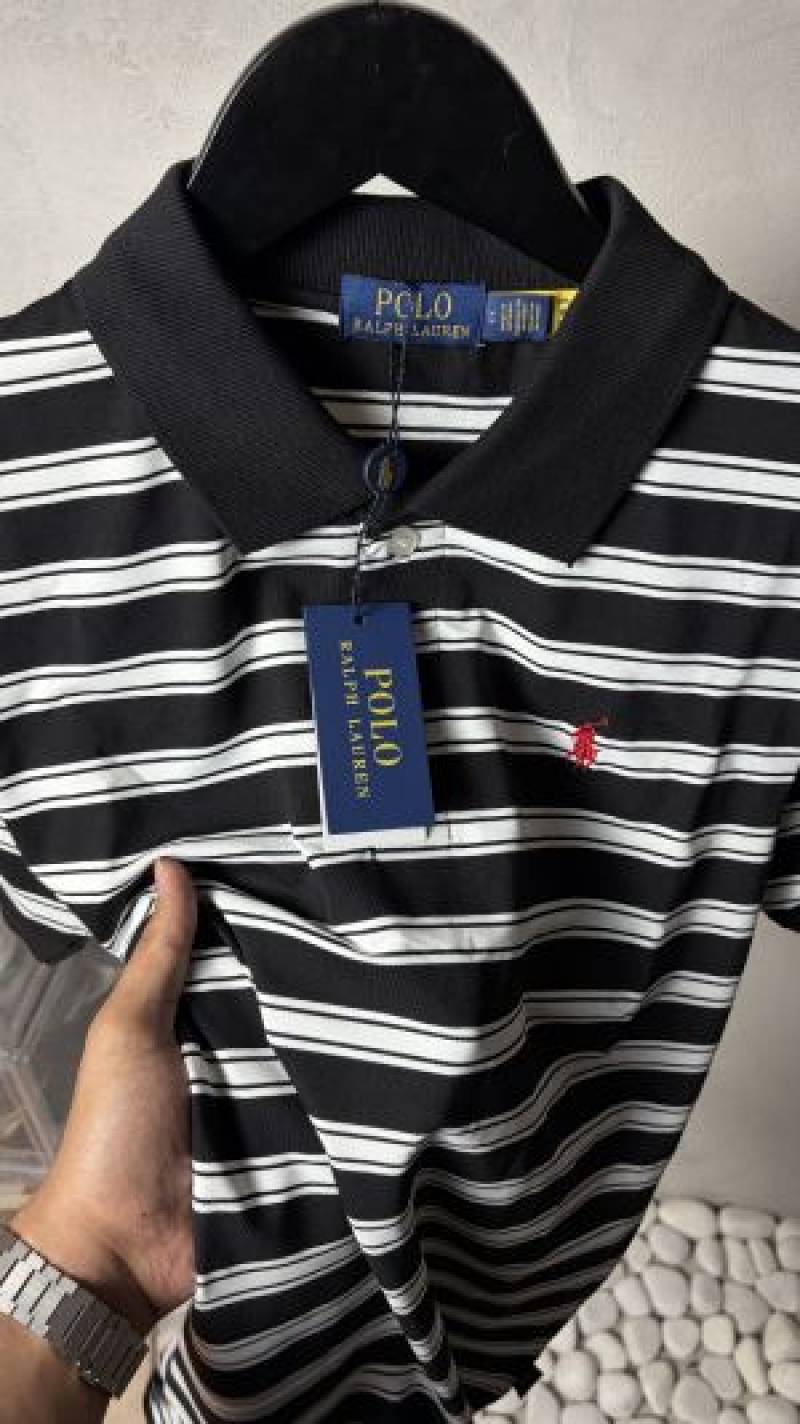 Ralph_ Laure_n Premium Striped Polo T-Shirt With OG Packaging 1347. Sales offer VS1000
