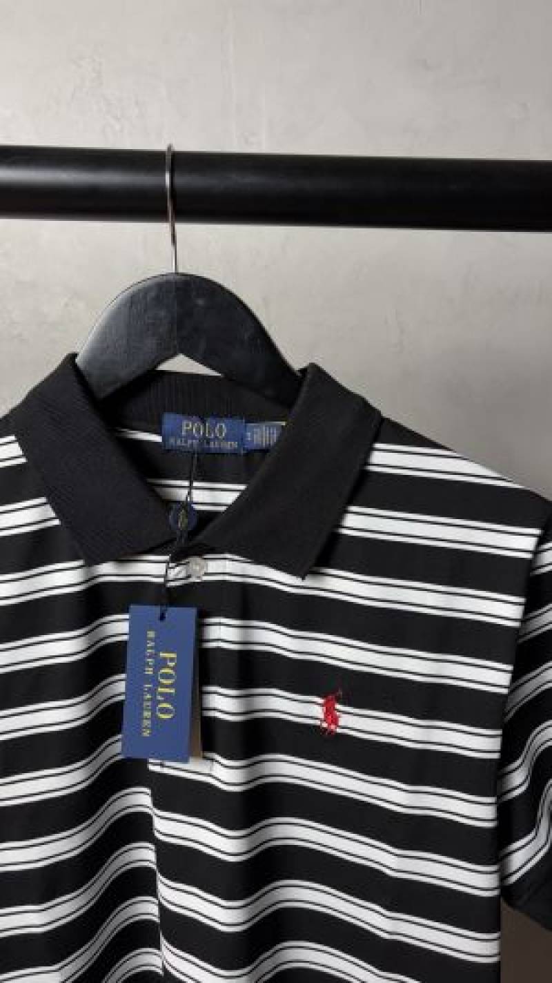 Ralph_ Laure_n Premium Striped Polo T-Shirt With OG Packaging 1347. Sales offer VS1000