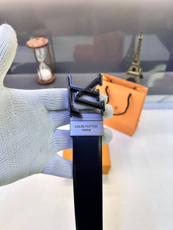 Louis Vuittion Grey Reversible Belt Fa 782