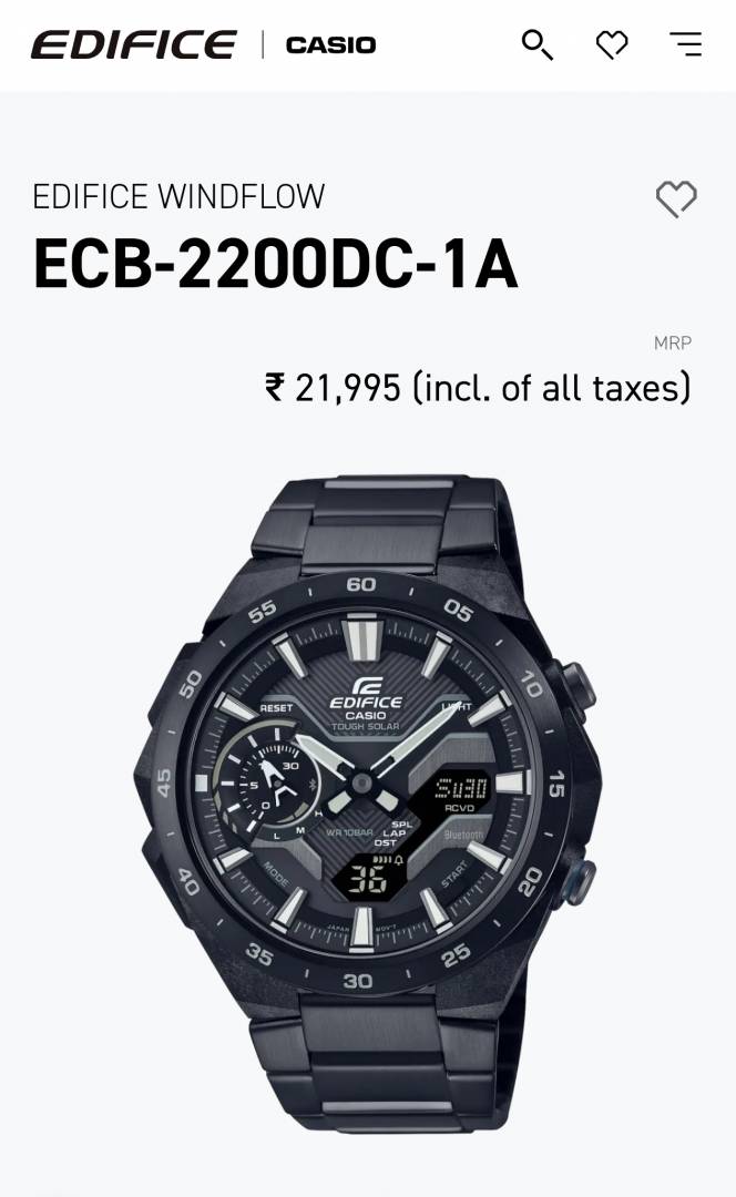 Casio Edifice Ecb-2200DC