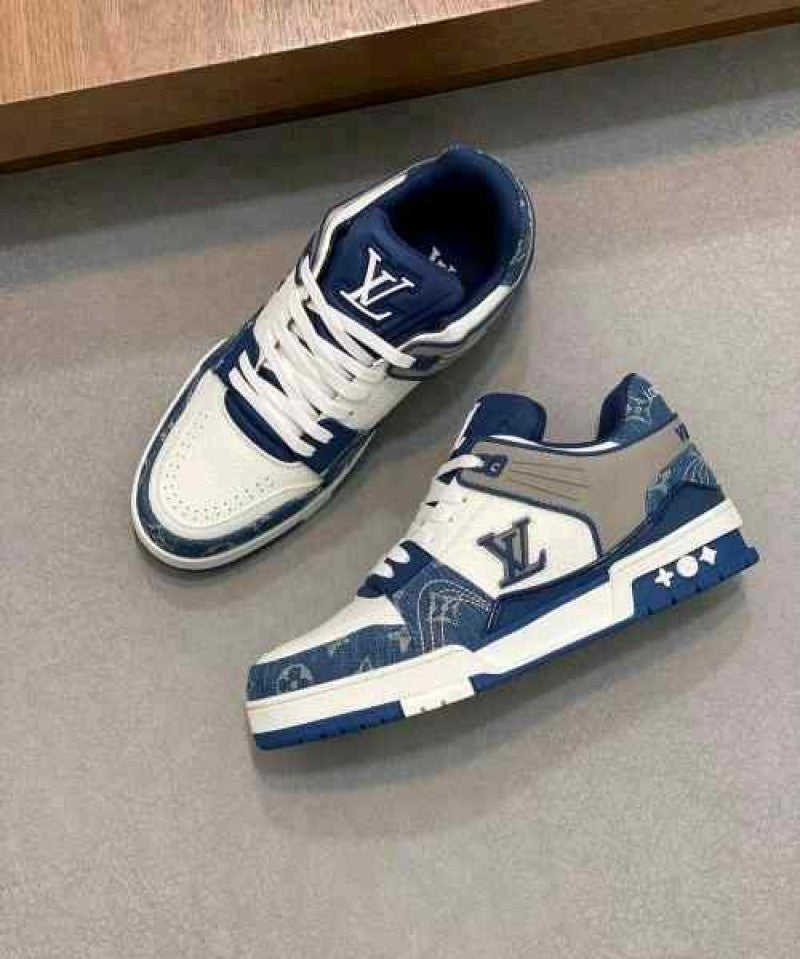 Louis Vuitton Trainer Denim-Blue