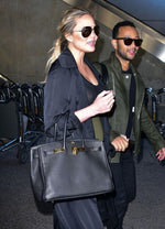 Hermes Birkin Signature Togo Handbag With Dust Bag (Black - 451)