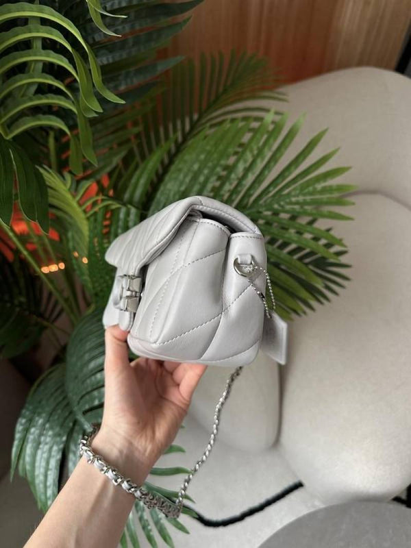 Coach946 Tabby 20 Shoulder Bag With OG Box & Dust Bag (Grey - 946)