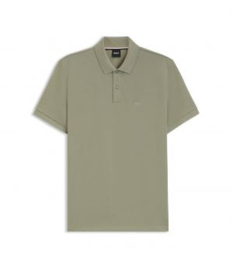 Boss Chest Logo Polo T-shirt Green