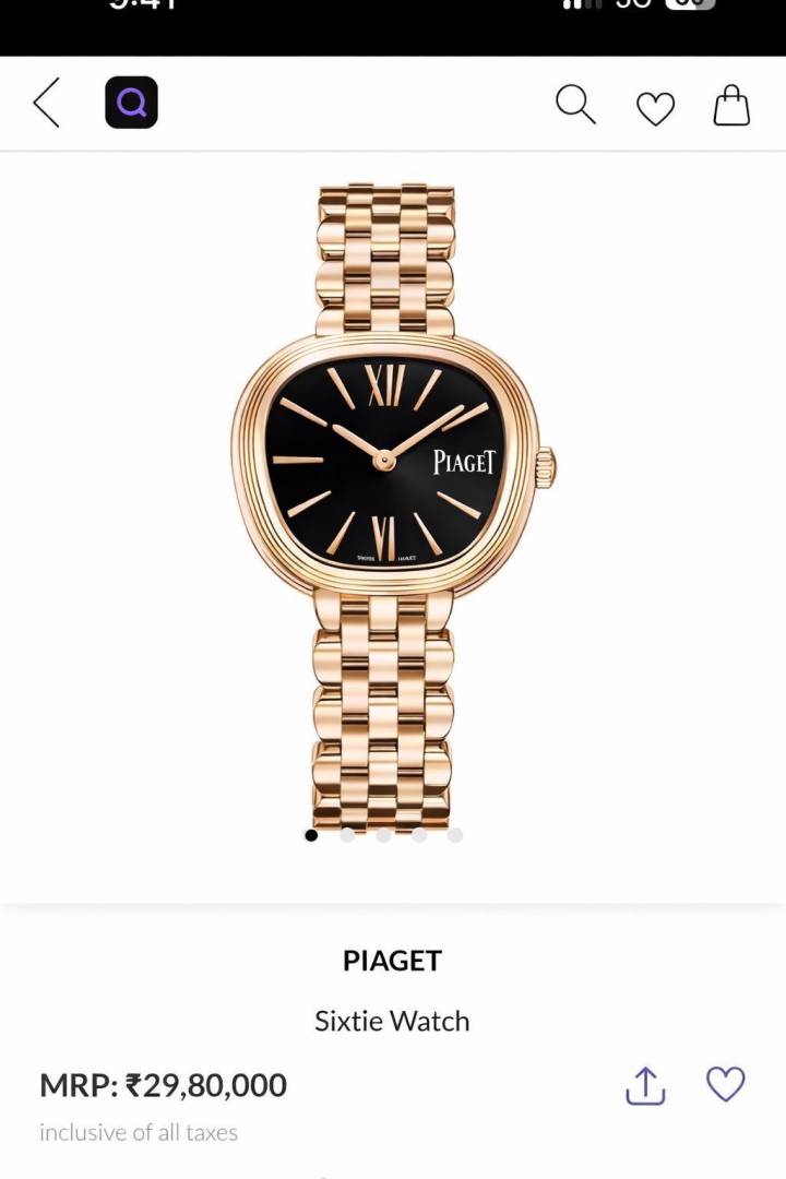 Piaget For Her Heavy Quality 486