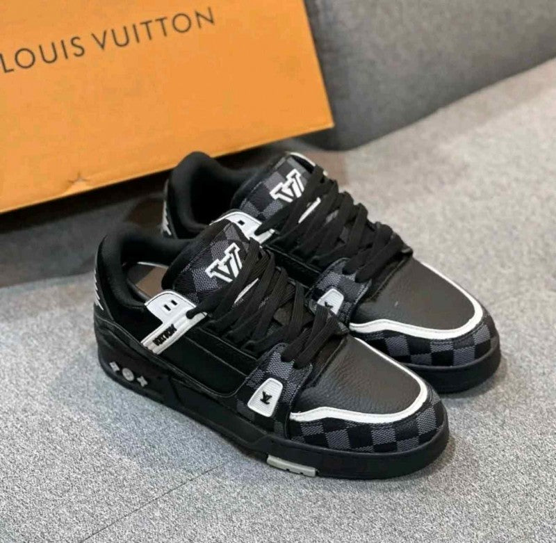 Louis Vuitton Trainer Denim Black 316