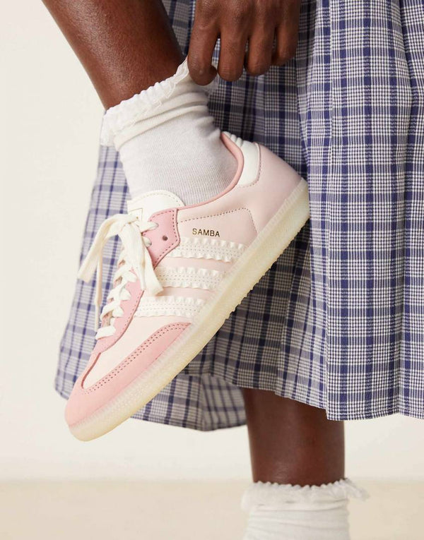 ADIDAA.S SAMBA RUFFLE STRIPES PACK WONDER WOMEN