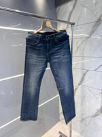 Dolce and Gabban a Green Shade Premium Imported Stretchable Lycra Fabric Straight Fit Denim 2955