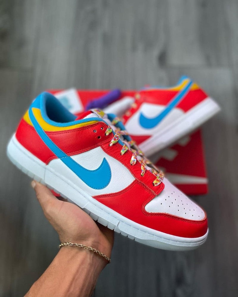 dunk low qs lebron james fruity pebbles