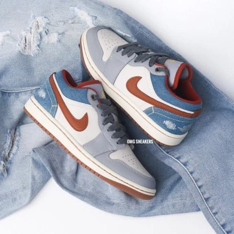 Nike air jordan 1 low phantom denim