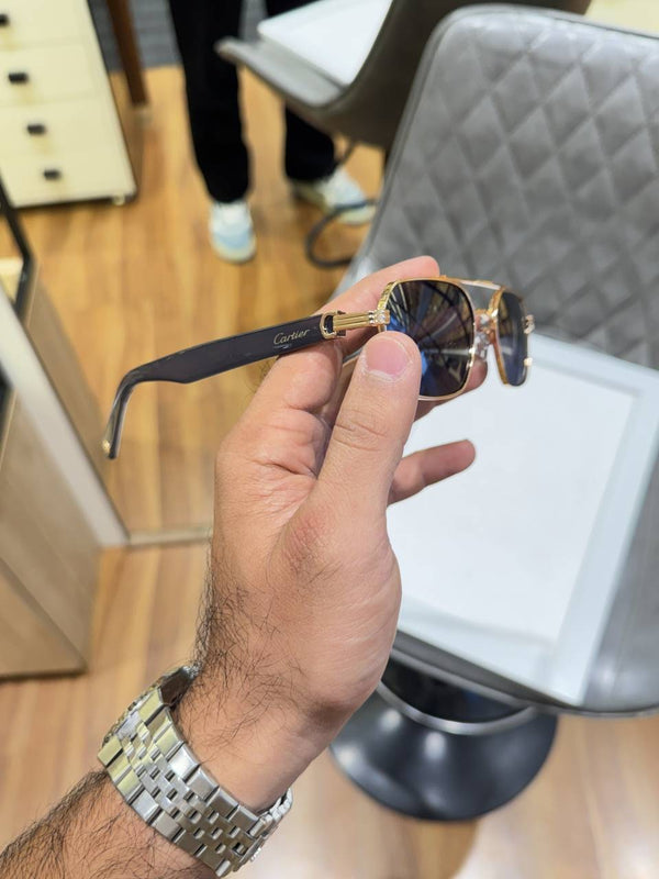 Cartier 705 gold black