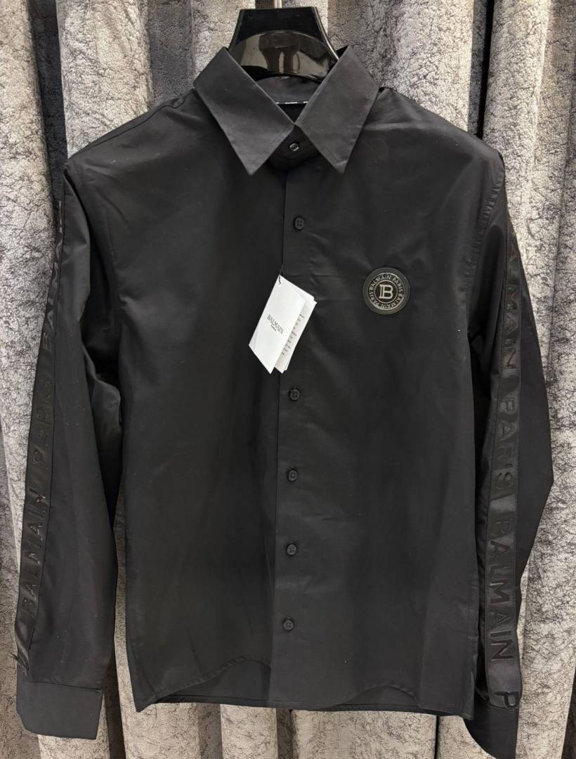 Balmain IMPORTED STORE ARTICLE SHIRT black