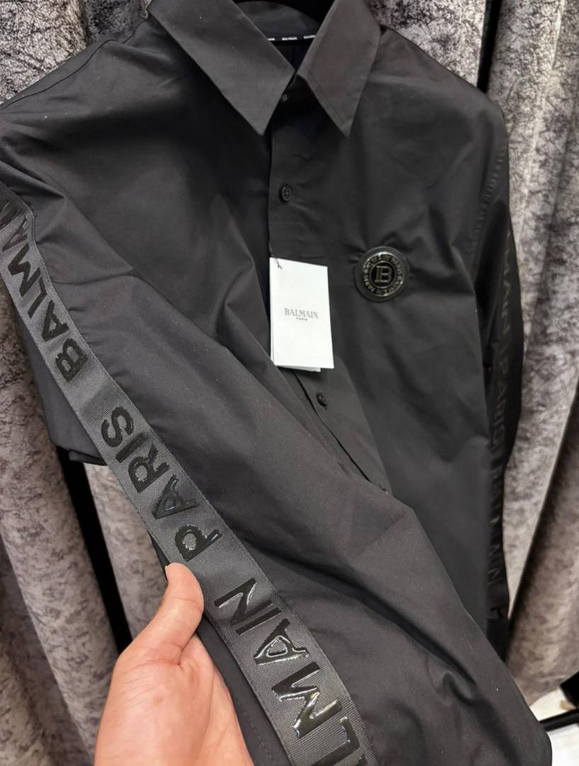 Balmain IMPORTED STORE ARTICLE SHIRT black