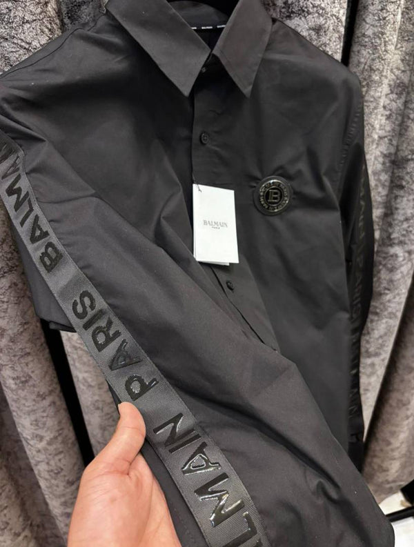 Balmain IMPORTED STORE ARTICLE SHIRT black