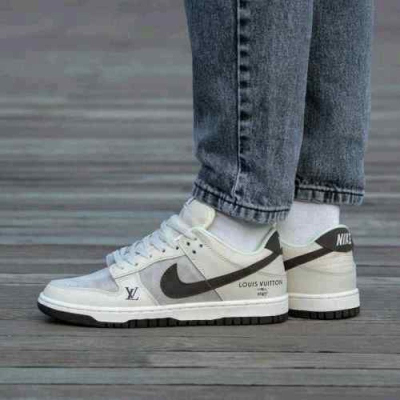 Nike SB Dunk Low X Loiuss Vuitton Gray 441