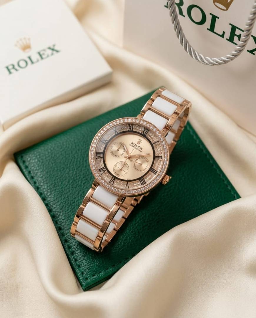 Rolex Celine White-Pink