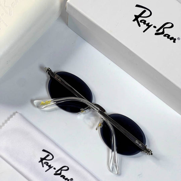 Ray-Ban 3929 rocky oval silver black
