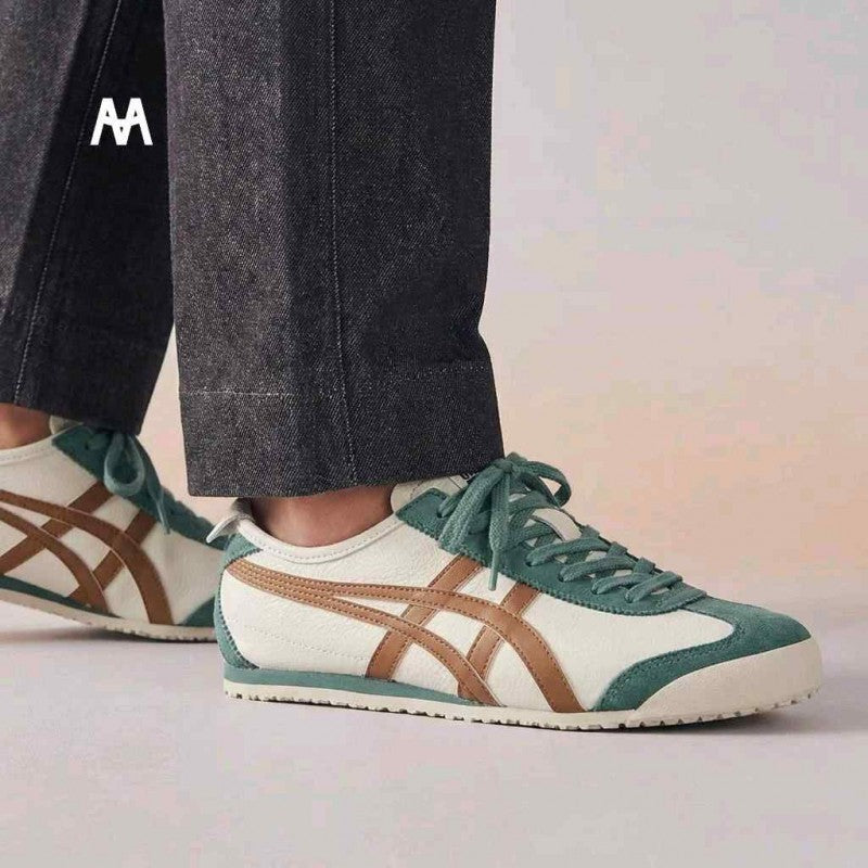 Onitsuka Tiger Mexico 66 Green Cream Brown