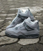 E air jordan 4 wet cement grey