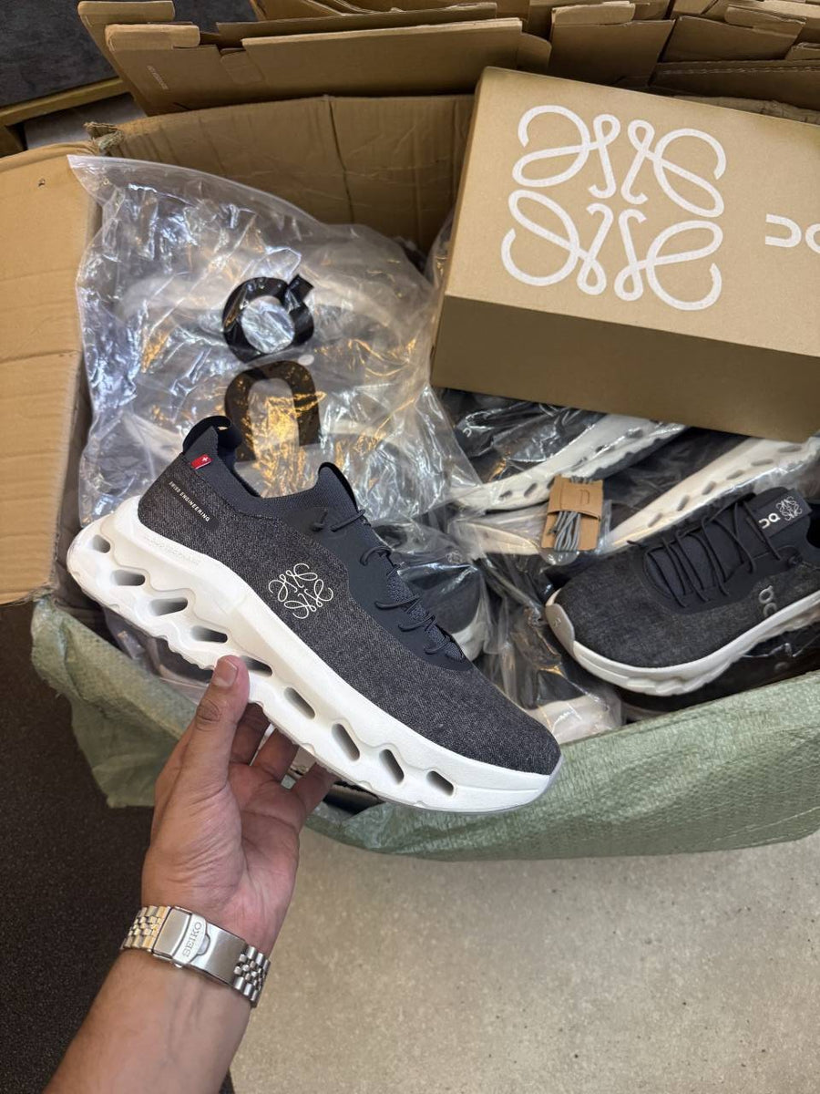 On cloud x loewe tilt dark grey denim
