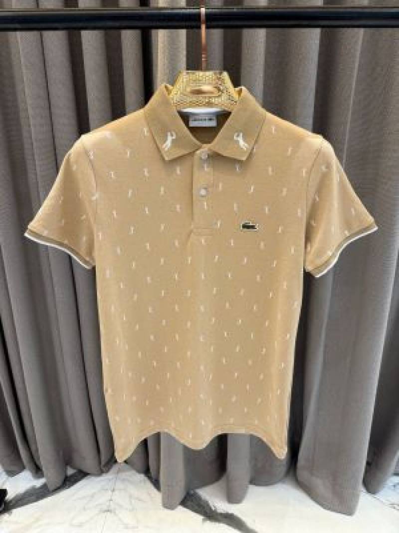 Lacost imported tshirt Beige