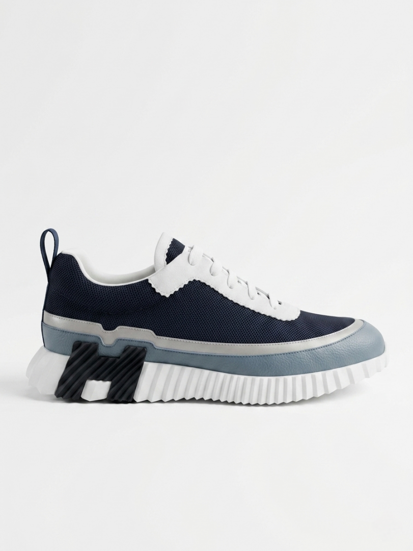Hermes BOUNCING SNEAKER NAVY WHITE UA QUALITY