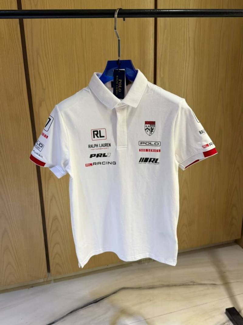 PORSCHEx Ralpxh Lauren IMPORTED STORE ARTICLE POLO T-SHIRT