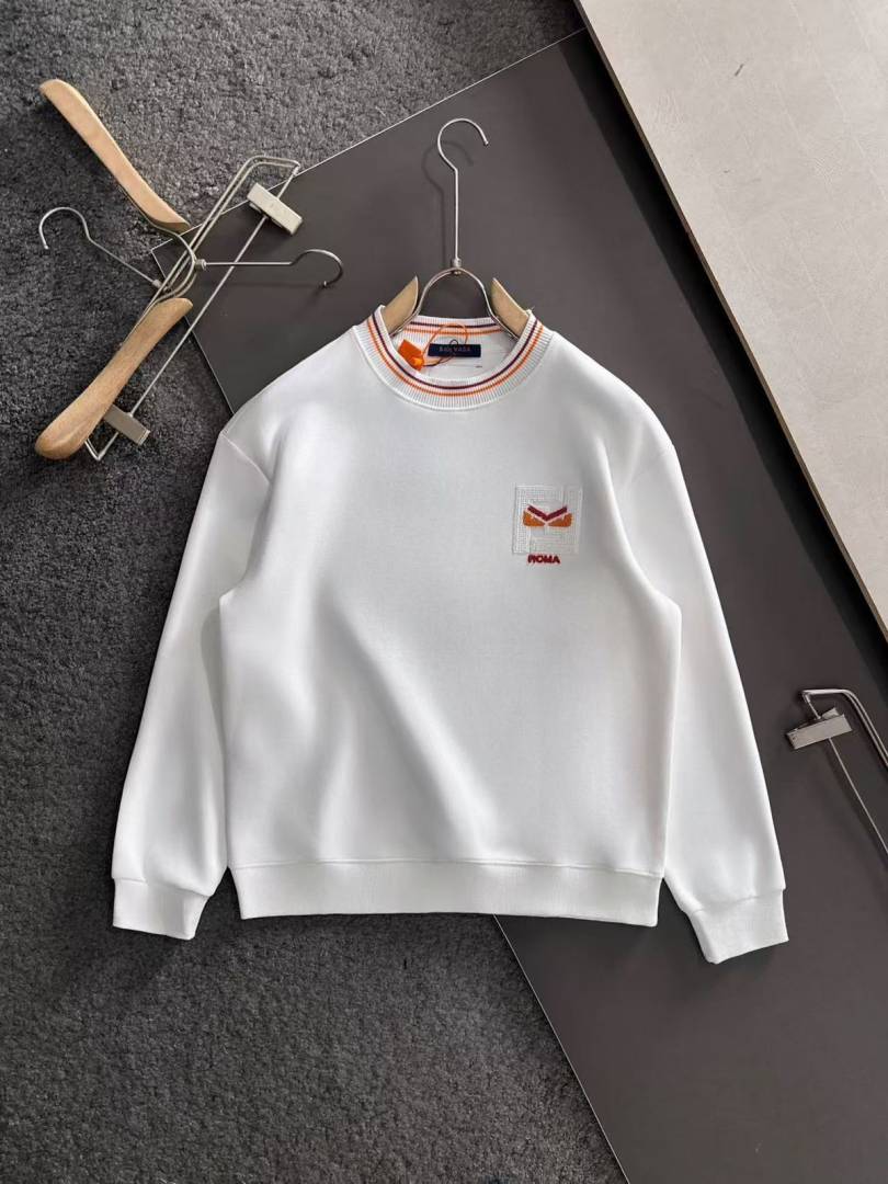 FendyMPORTED SWEATSHIRT STORE ARTICLE WHITE