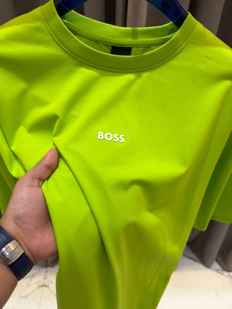 Boss Round Neck T-shirt Green