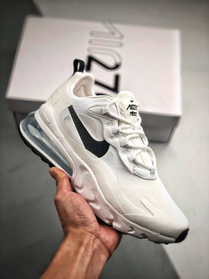 Air Max 270 React Triple White Black