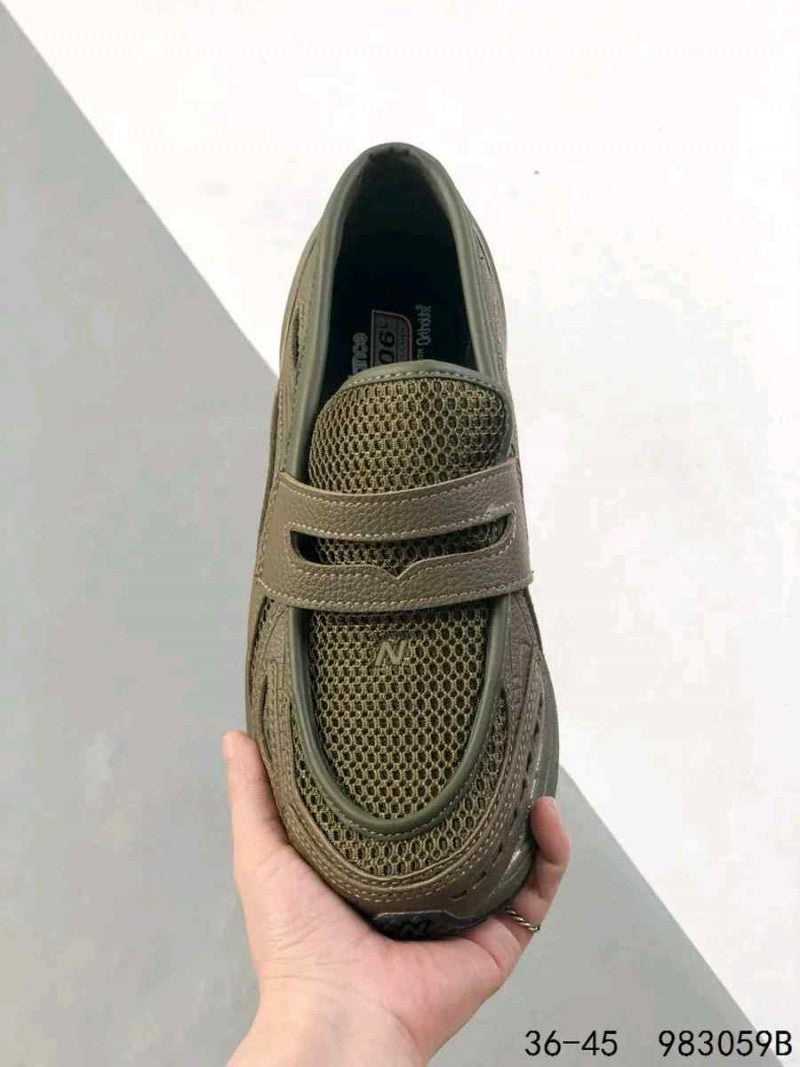 New Balencee_1906L_ Loafers_Khaki_Olive_Green
