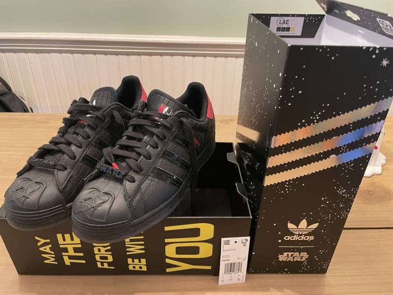 Adidas Superstar Star Wars Darth Vadera