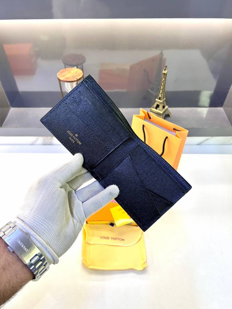 Lv_ Loui Black Premium Quality Wallet Fa 634