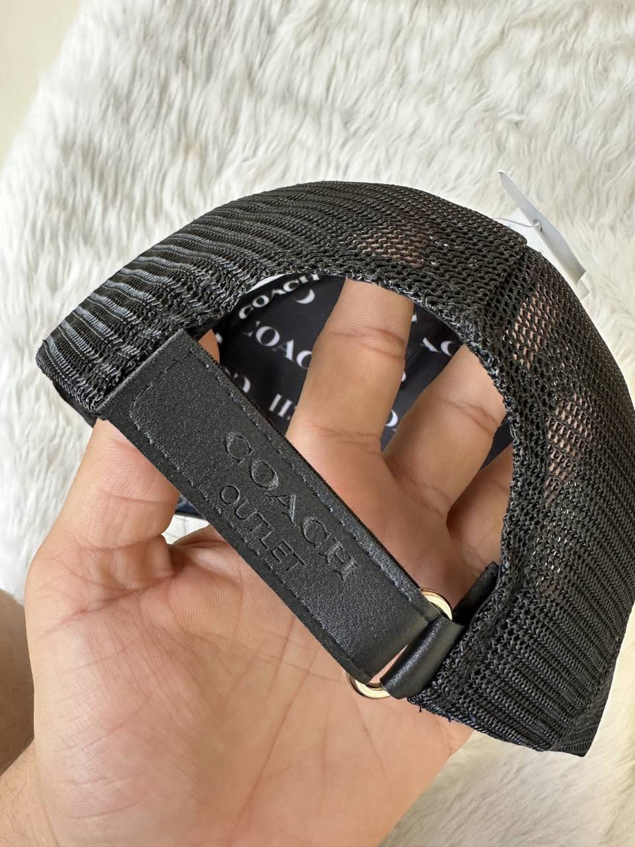 Coach_Monogram_Denim_Blue_Premium_Unisex_Cap_With_Safety_Box