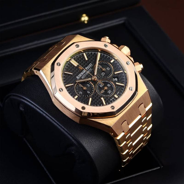 Audemars pigeu_t royal oak chronograph Black