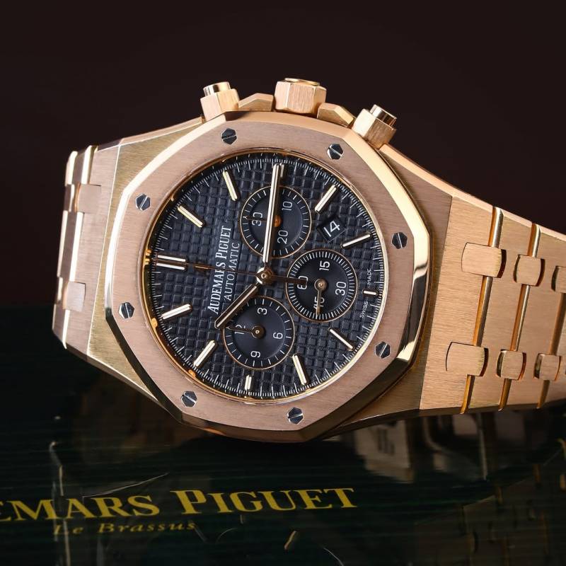Audemars pigeu_t royal oak chronograph Black