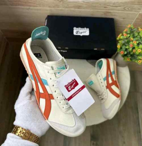 Onitsuka Tiger Mexico 66 CREAM PIQUANT ORANGE