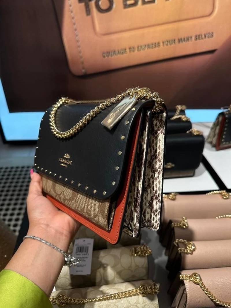 Coach_CB_Klare_Studded_Premium_Highend_With_Box_Packing_CarryBag
