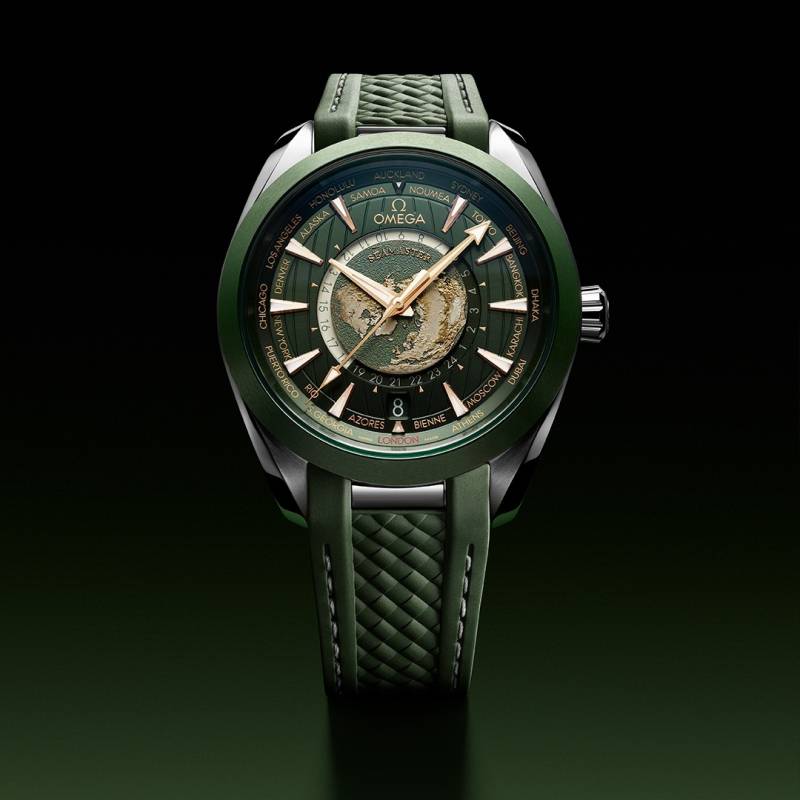 Omega Seamaster Aqua Terra World Map Automatic