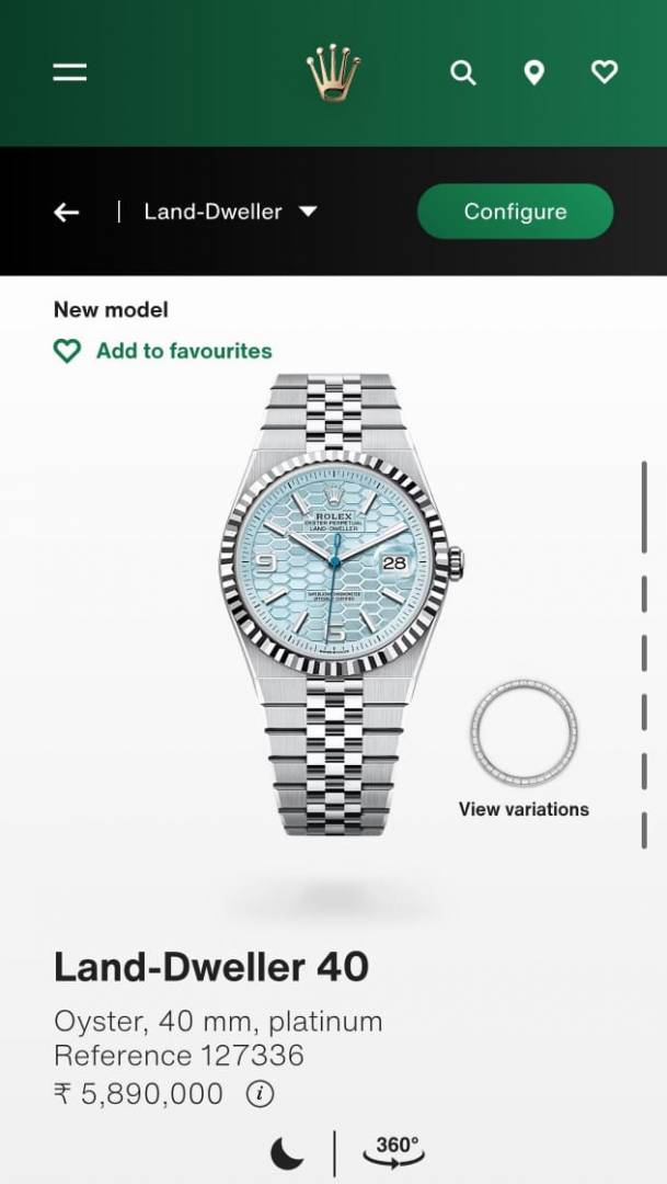 Rolex Land Dweller Automatic