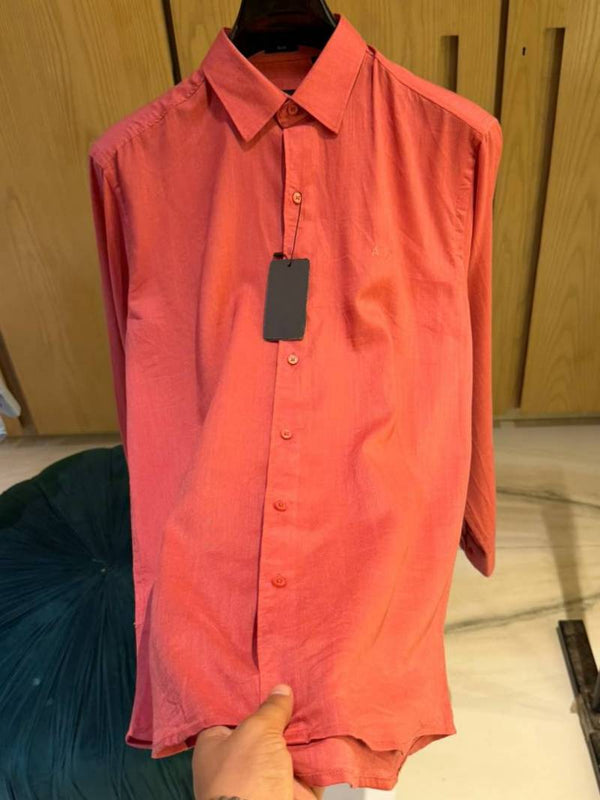 Armani Exchange IMPORTED STORE ARTICLE SHIRT LEELAN FABRIC