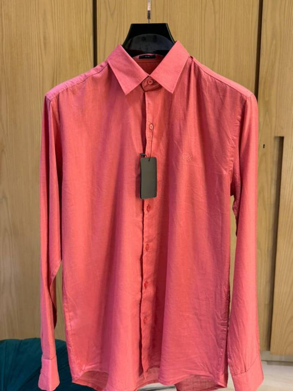 Armani Exchange IMPORTED STORE ARTICLE SHIRT LEELAN FABRIC